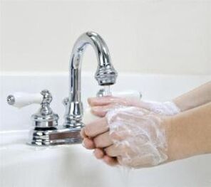 Πρόληψη μόλυνσης από σκουλήκια - πλύσιμο χεριών